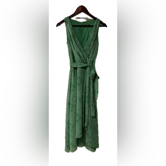 Tommy Hilfiger Women’s Sleeveless Dress. New Leaf/Ivory. - Picture 5 of 10